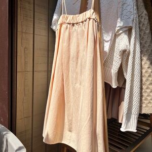 Zara Spaghetti Strap Babydoll Dress
